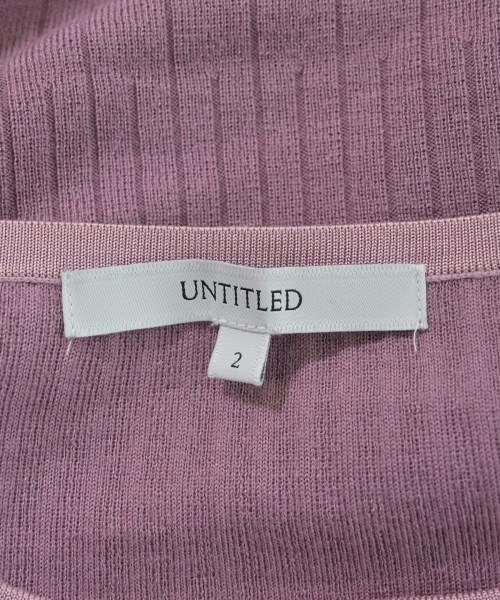 UNTITLED（アンタイトル）アンサンブル ピンク サイズ:2(M位) レディース/2200636239050