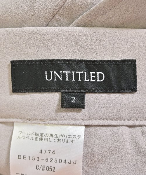 UNTITLED（アンタイトル）その他 グレー サイズ:2(M位) レディース/2200636540019