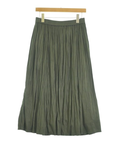 UNTITLED(アンタイトル)ロング・マキシ丈スカート 緑 サイズ:3(L位)/2200629831032