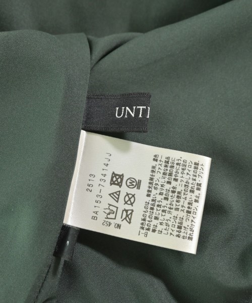 UNTITLED（アンタイトル）ロング・マキシ丈スカート 緑 サイズ:3(L位) レディース/2200629831032