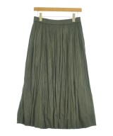 UNTITLED（アンタイトル）ロング・マキシ丈スカート 緑 サイズ:3(L位) レディース/2200629831032