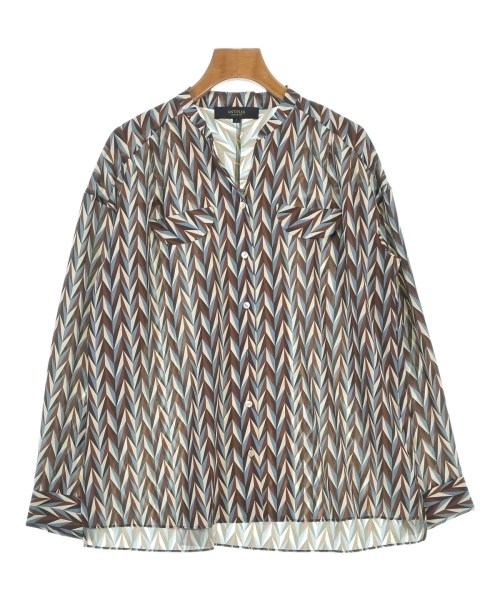 UNTITLED(アンタイトル)カジュアルシャツ 茶 サイズ:2(M位)/2200629831070