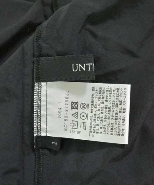 UNTITLED（アンタイトル）ブラウス 黒 サイズ:2(M位) レディース/2200629831087