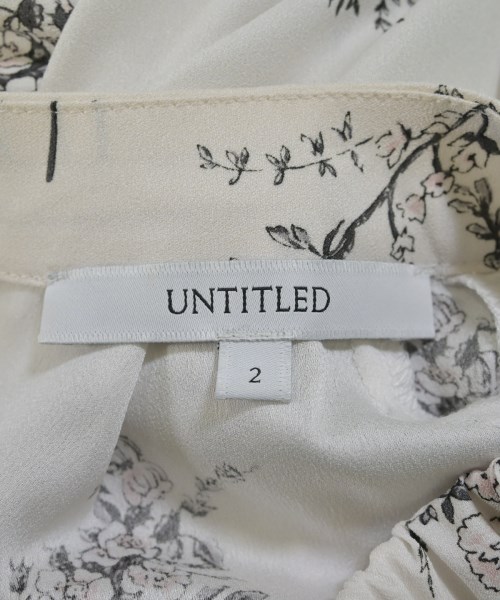 UNTITLED（アンタイトル）ブラウス 白 サイズ:2(M位) レディース/2200629831094
