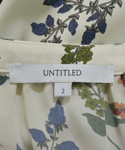 UNTITLED（アンタイトル）ブラウス 白 サイズ:2(M位) レディース/2200629831100