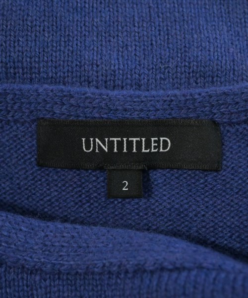 UNTITLED（アンタイトル）ニット・セーター 青 サイズ:2(M位) レディース/2200629831155
