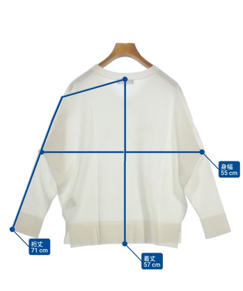 UNTITLED（アンタイトル）ニット・セーター 白 サイズ:2(M位) レディース/2200629831179