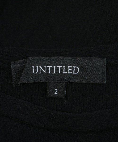 UNTITLED（アンタイトル）ニット・セーター 黒 サイズ:2(M位) レディース/2200629831186