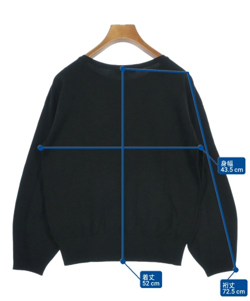 UNTITLED（アンタイトル）ニット・セーター 黒 サイズ:2(M位) レディース/2200629831186