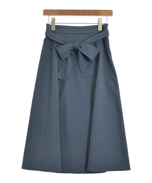 UNTITLED(アンタイトル)ロング・マキシ丈スカート 紺 サイズ:2(M位)/2200635009012