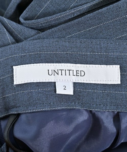 UNTITLED（アンタイトル）ロング・マキシ丈スカート 紺 サイズ:2(M位) レディース/2200635009012