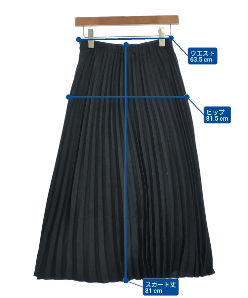 UNTITLED（アンタイトル）ロング・マキシ丈スカート 黒 サイズ:1(S位) レディース/2200635009036