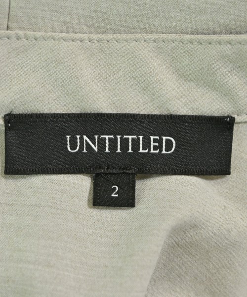 UNTITLED（アンタイトル）ワンピース グレー サイズ:2(M位) レディース/2200635588029