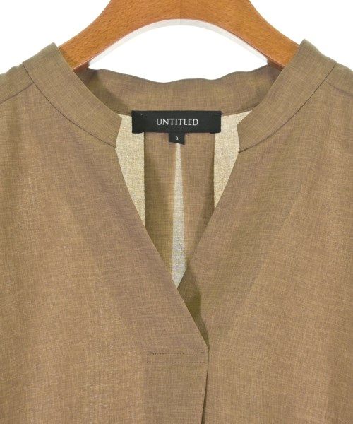 UNTITLED（アンタイトル）ワンピース 茶 サイズ:2(M位) レディース/2200635588036