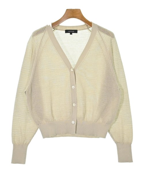 UNTITLED(アンタイトル)カーディガン ベージュ サイズ:2(M位)/2200635588074