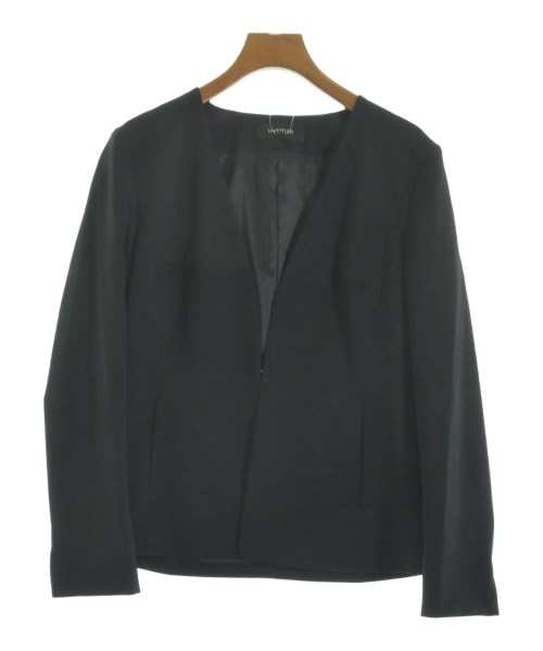 UNTITLED(アンタイトル)ノーカラージャケット 黒 サイズ:3(L位)/2200635612021
