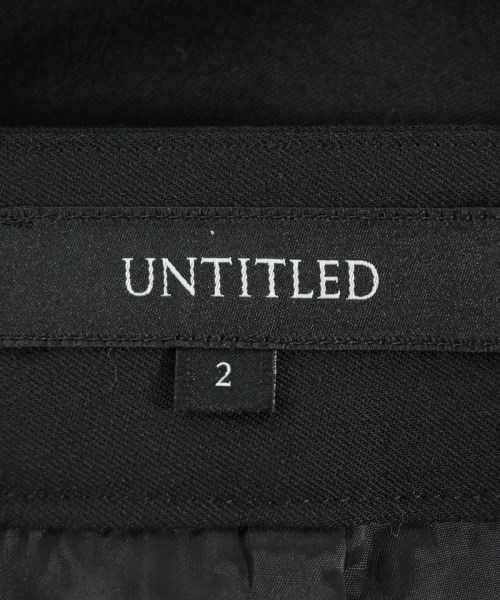 UNTITLED（アンタイトル）スラックス 黒 サイズ:2(M位) レディース/2200635612038