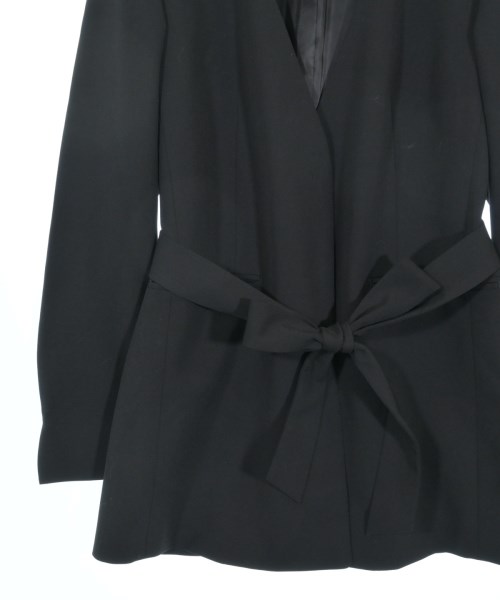 UNTITLED（アンタイトル）ノーカラージャケット 黒 サイズ:3(L位) レディース/2200635612045