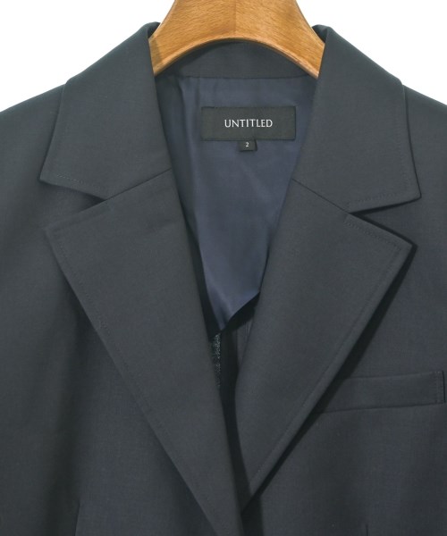 UNTITLED（アンタイトル）カジュアルジャケット 紺 サイズ:2(M位) レディース/2200635612052