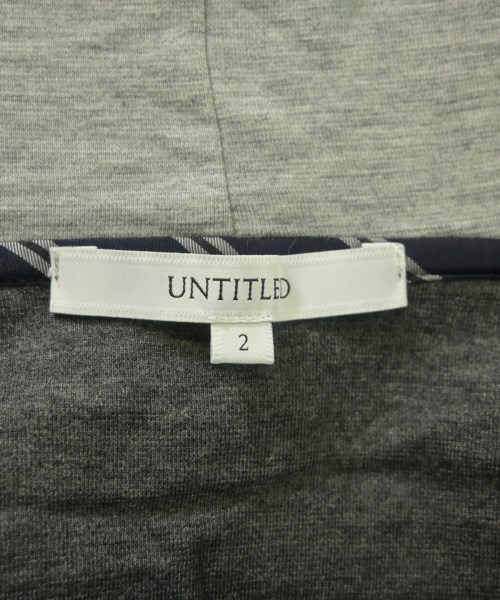 UNTITLED（アンタイトル）パーカー グレー サイズ:2(M位) レディース/2200635612137