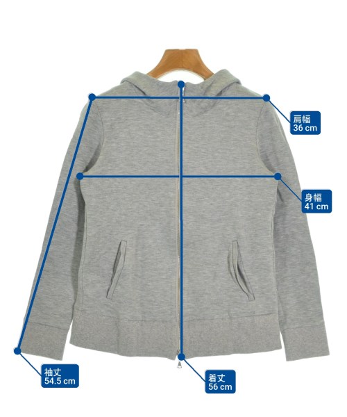 UNTITLED（アンタイトル）パーカー グレー サイズ:2(M位) レディース/2200635612137