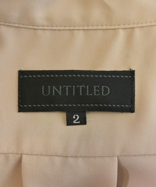 UNTITLED（アンタイトル）ブラウス ベージュ サイズ:2(M位) レディース/2200646252063