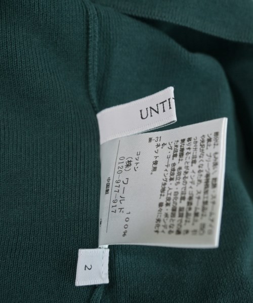 UNTITLED（アンタイトル）ノースリーブ 緑 サイズ:2(M位) レディース/2200636468092