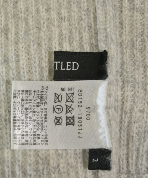 UNTITLED（アンタイトル）ニット・セーター グレー サイズ:2(M位) レディース/2200636982024