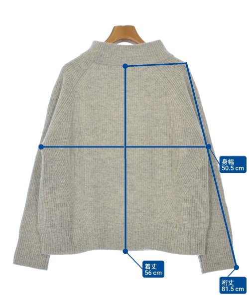 UNTITLED（アンタイトル）ニット・セーター グレー サイズ:2(M位) レディース/2200636982024