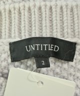UNTITLED（アンタイトル）ニット・セーター グレー サイズ:2(M位) レディース/2200637882064