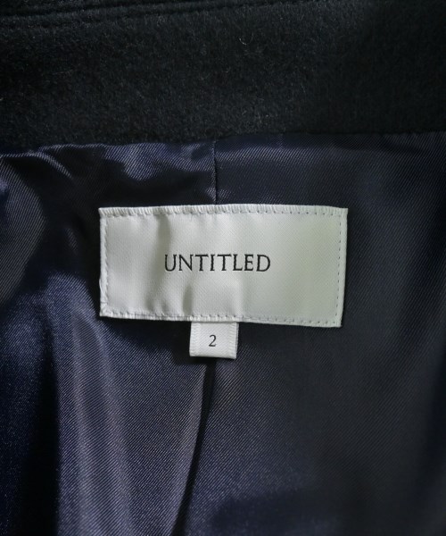 UNTITLED（アンタイトル）ピーコート 紺 サイズ:2(M位) レディース/2200637601016
