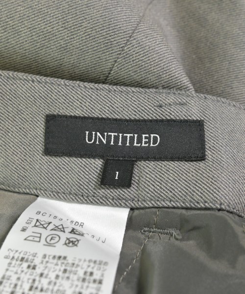 UNTITLED（アンタイトル）その他 茶 サイズ:1(S位) レディース/2200637601078