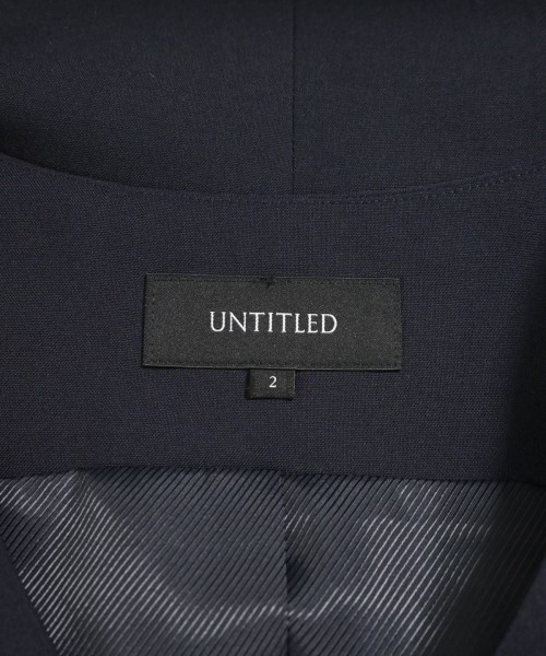 UNTITLED（アンタイトル）ベスト 紺 サイズ:2(M位) レディース/2200637601115