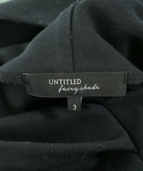 UNTITLED（アンタイトル）ワンピース 黒 サイズ:3(L位) レディース/2200638201024