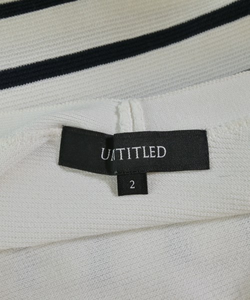 UNTITLED（アンタイトル）ニット・セーター 白 サイズ:2(M位) レディース/2200638201079