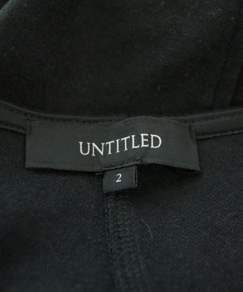 UNTITLED（アンタイトル）ワンピース 黒 サイズ:2(M位) レディース/2200637046039