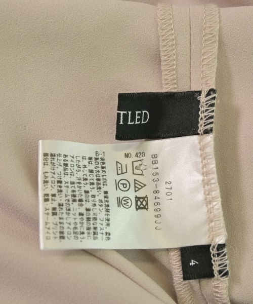 UNTITLED（アンタイトル）ブラウス ピンク サイズ:4(XL位) レディース/2200640426033