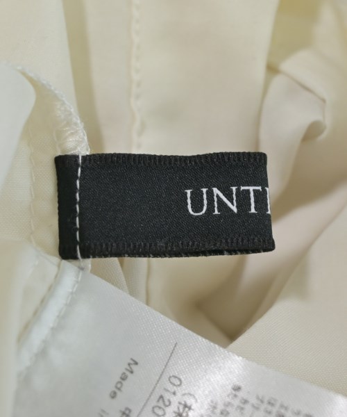 UNTITLED（アンタイトル）カジュアルシャツ 白 サイズ:44(XL位) レディース/2200640426040