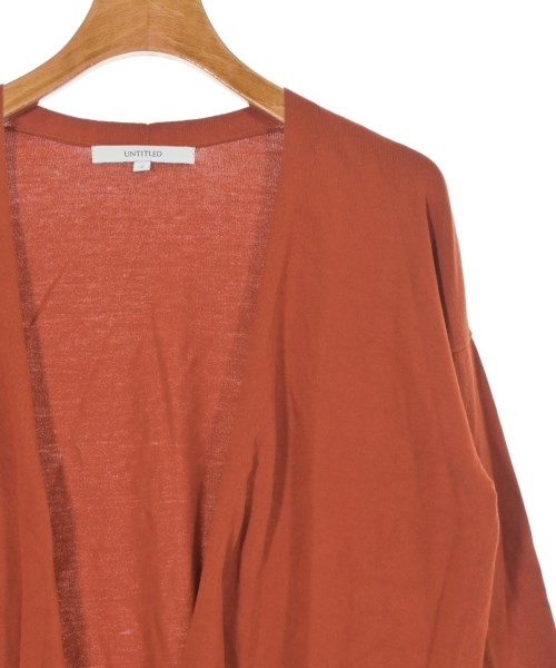 UNTITLED（アンタイトル）カーディガン オレンジ サイズ:2(M位) レディース/2200647366059