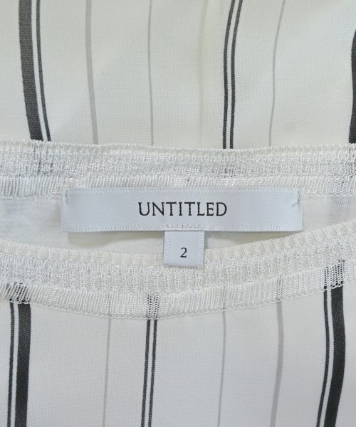UNTITLED（アンタイトル）ブラウス 白 サイズ:2(M位) レディース/2200647486016