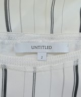UNTITLED（アンタイトル）ブラウス 白 サイズ:2(M位) レディース/2200647486016