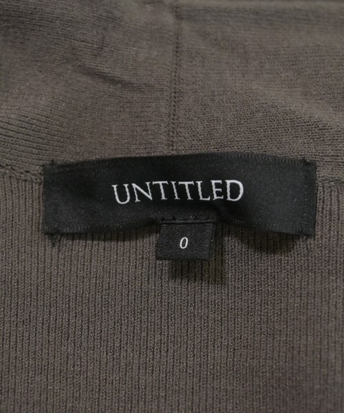 UNTITLED（アンタイトル）カーディガン グレー サイズ:0(XS位) レディース/2200635103130