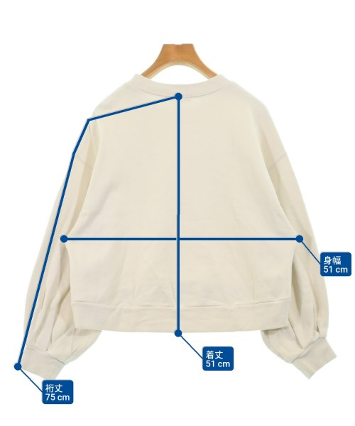 UNTITLED（アンタイトル）スウェット 白 サイズ:1(S位) レディース/2200635103154