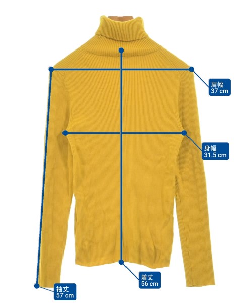 UNTITLED（アンタイトル）ニット・セーター 黄 サイズ:2(M位) レディース/2200635103161