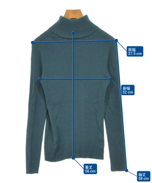 UNTITLED（アンタイトル）ニット・セーター 緑 サイズ:2(M位) レディース/2200635103178