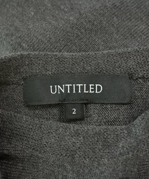 UNTITLED（アンタイトル）ニット・セーター グレー サイズ:2(M位) レディース/2200636671034