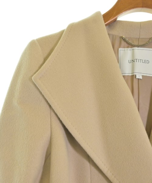 UNTITLED（アンタイトル）チェスターコート ベージュ サイズ:1(S位) レディース/2200639595016