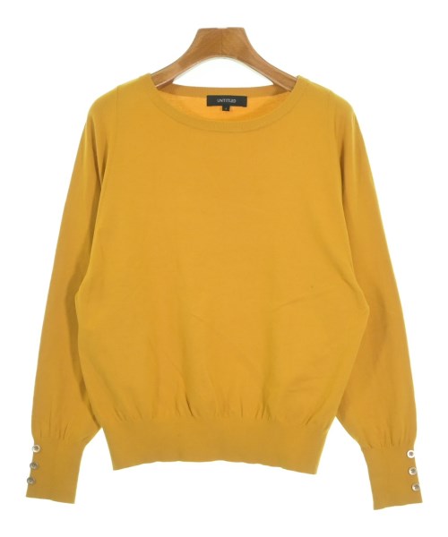 UNTITLED(アンタイトル)ニット・セーター 黄 サイズ:2(M位)/2200646150024