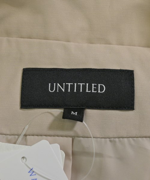 UNTITLED（アンタイトル）ブルゾン ベージュ サイズ:M レディース/2200637829021