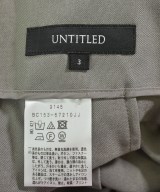 UNTITLED（アンタイトル）オールインワン/サロペット グレー サイズ:3(L位) レディース/2200637829106